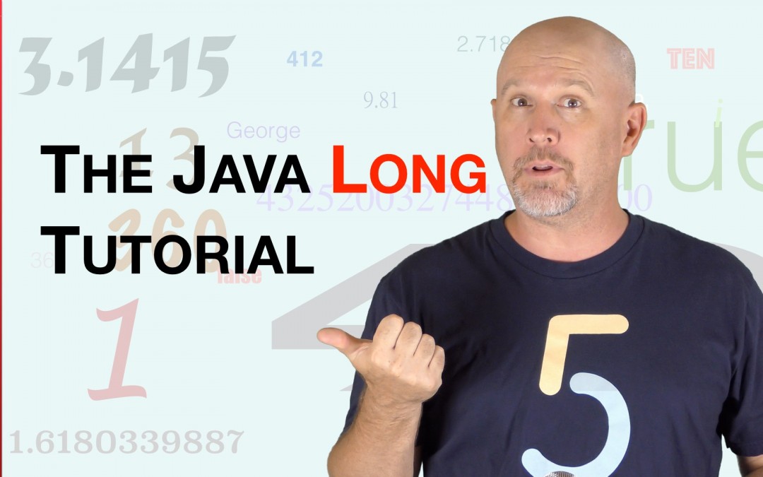 How to use the Java long primitive – J009