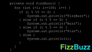 The FizzBuzz Java Test - Free Java Course Online - DeegeU