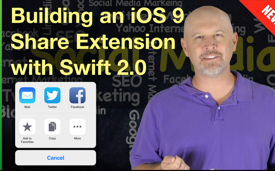 Building an iOS 9 Share Extension with Swift 2.0