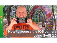 How to access the iOS camera using Swift 2.0 - iOS Swift tutorials - DeegeU