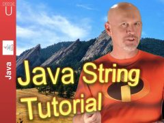 The Java String Tutorial