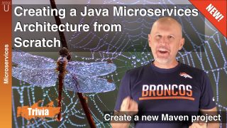 Create a new Maven project for our Java microservice
