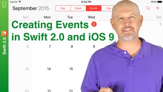 How to create events in iOS 9 and Swift 2.0 - iOS Swift tutorials - DeegeU